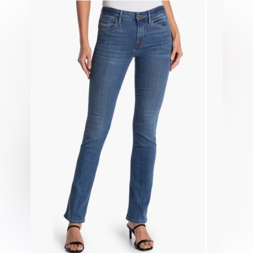 FRAME Le Mini Boot in Poe 27 Stretch